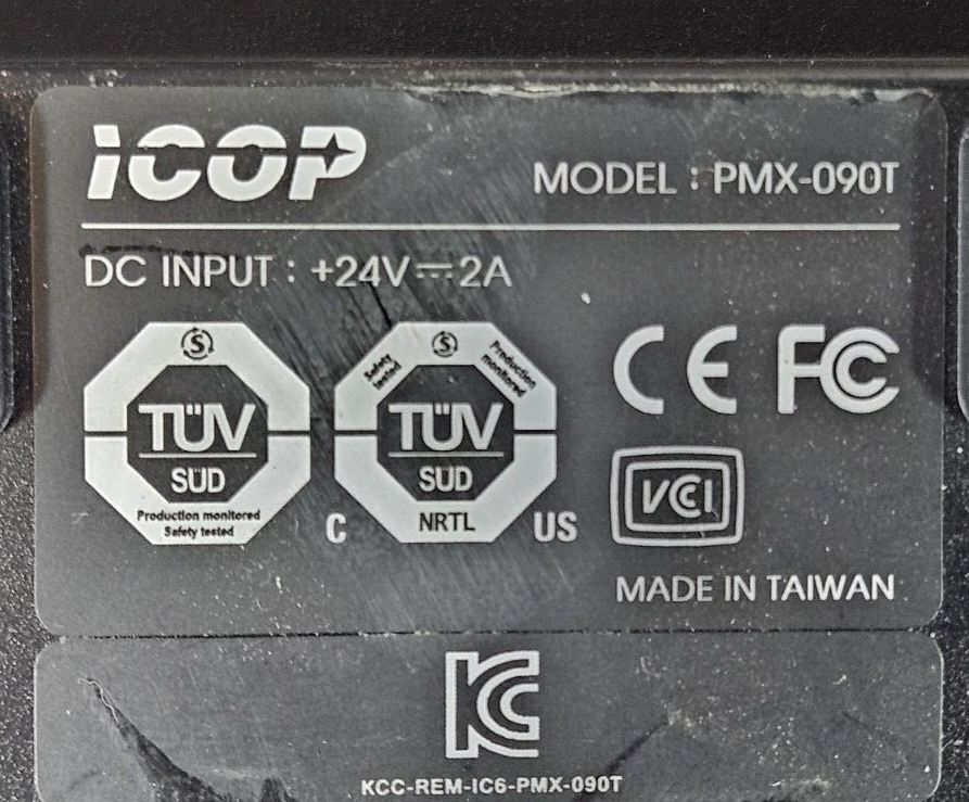 Cognex PMX-090T Panel View                                              (BIN534)