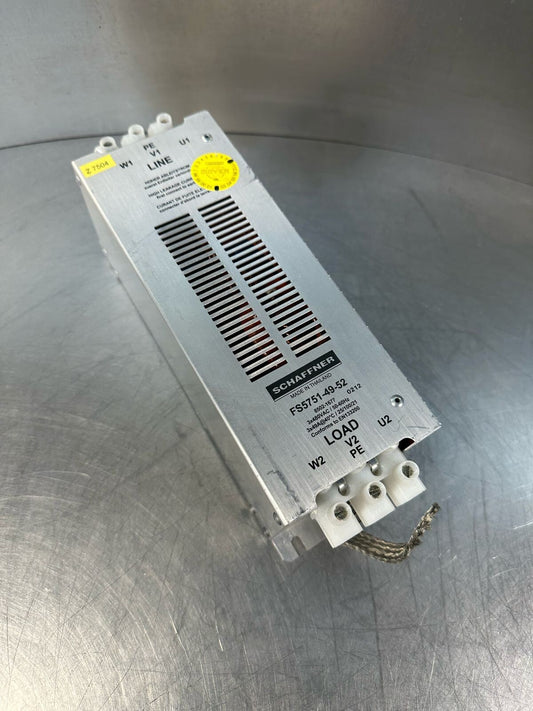 Schaffner Power Filter FS5751-49-52 3x480VAC / 50-60Hz