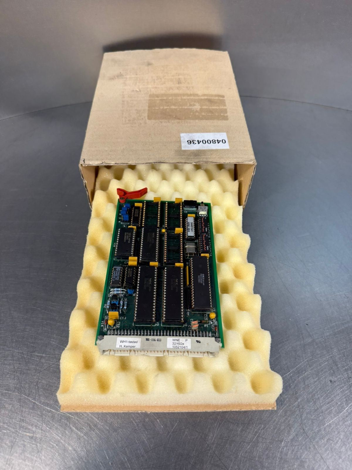 H. Kemper Board  WNE 32/492e 1052104/1  100-096-033 WH1 04800436  (12.5.4)
