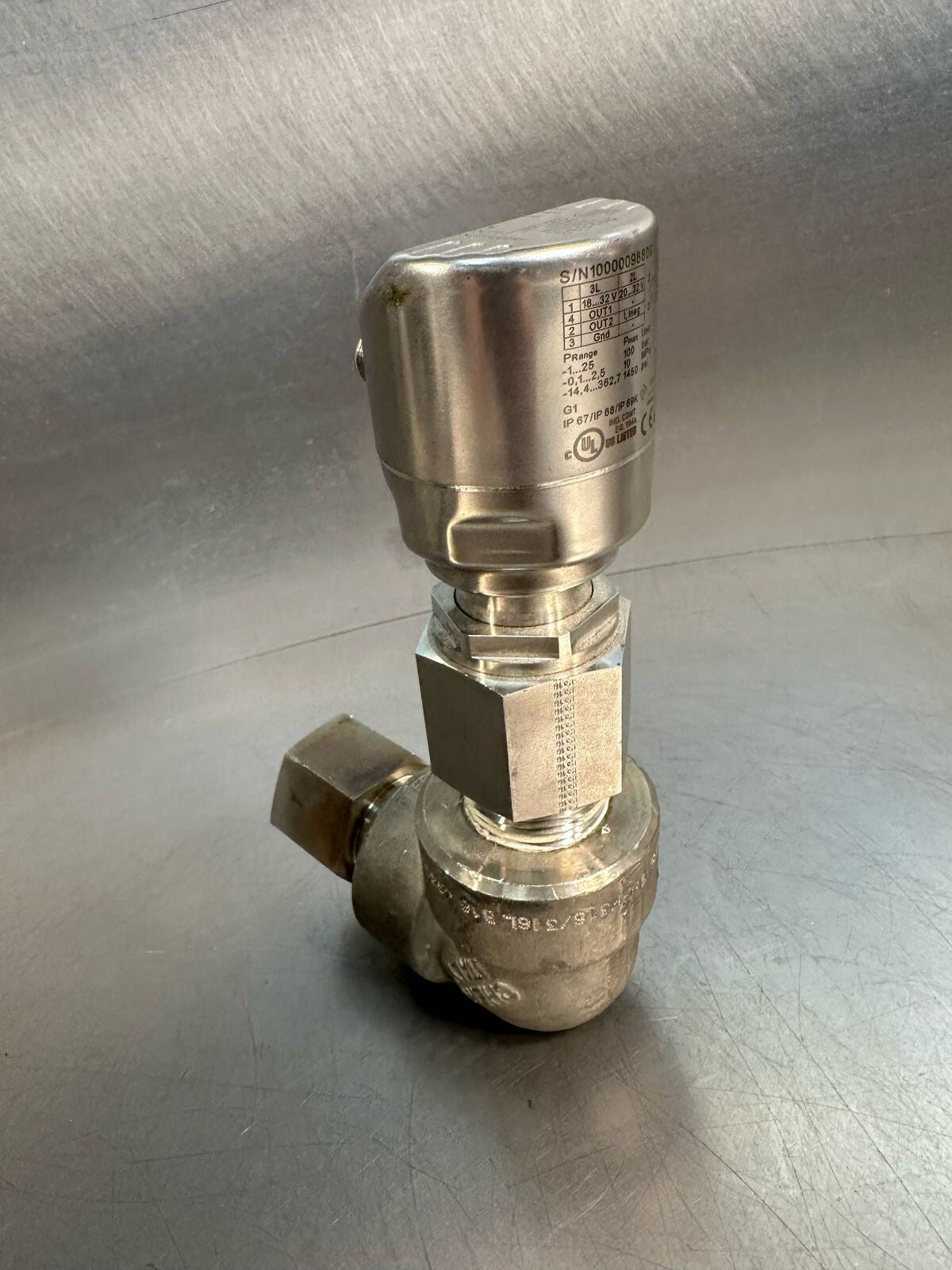 Ifm  PI2893 Flush Pressure Sensor Display                    (4.5.3)