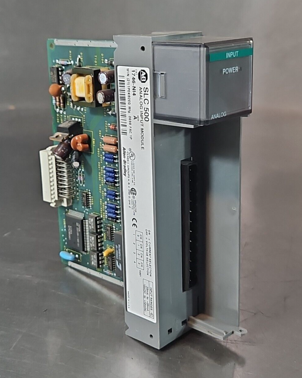 Allen Bradley 1764-NI4 Ser A SLC 500 Analog Input Module                (BIN643)