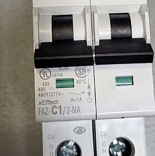 Eaton - FAZ-C1-2-NA Circuit Breakers 489 48V(BIN354)