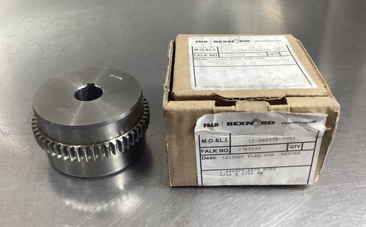 FALK / REXNORD  0765049 1010G20   FLEX HUB REBORE       6B-2