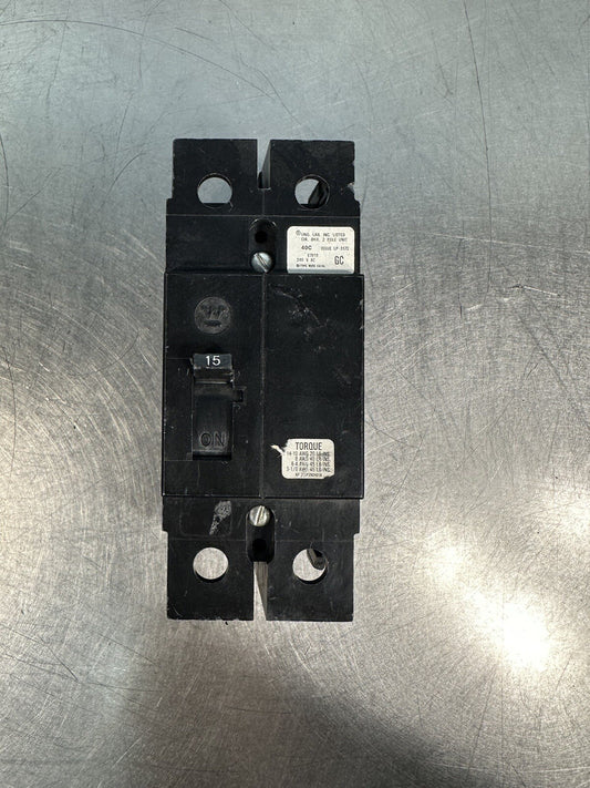 WESTINGHOUSE GC 2 pole 15 amp GC2015 CIRCUIT BREAKER (BIN-1.5.3)