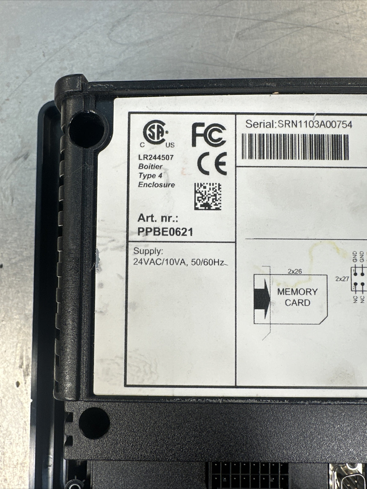 Atlas copco PPBE0621 elektronikon graphic plus P1900520021 (BIN-1.5.3)