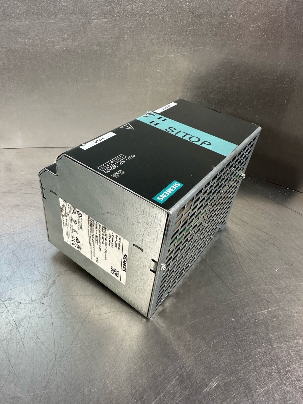 Siemens Sitop  MODULAR POWER SUPPLY 6EP1436-3BA00 output 24V/20A    (8.3.1)