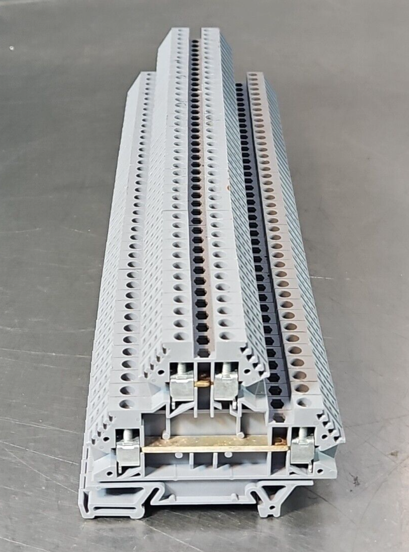 Automatic  Direct Euro D4-2 600V 30A Terminal Block Lot of 44            loc3A26