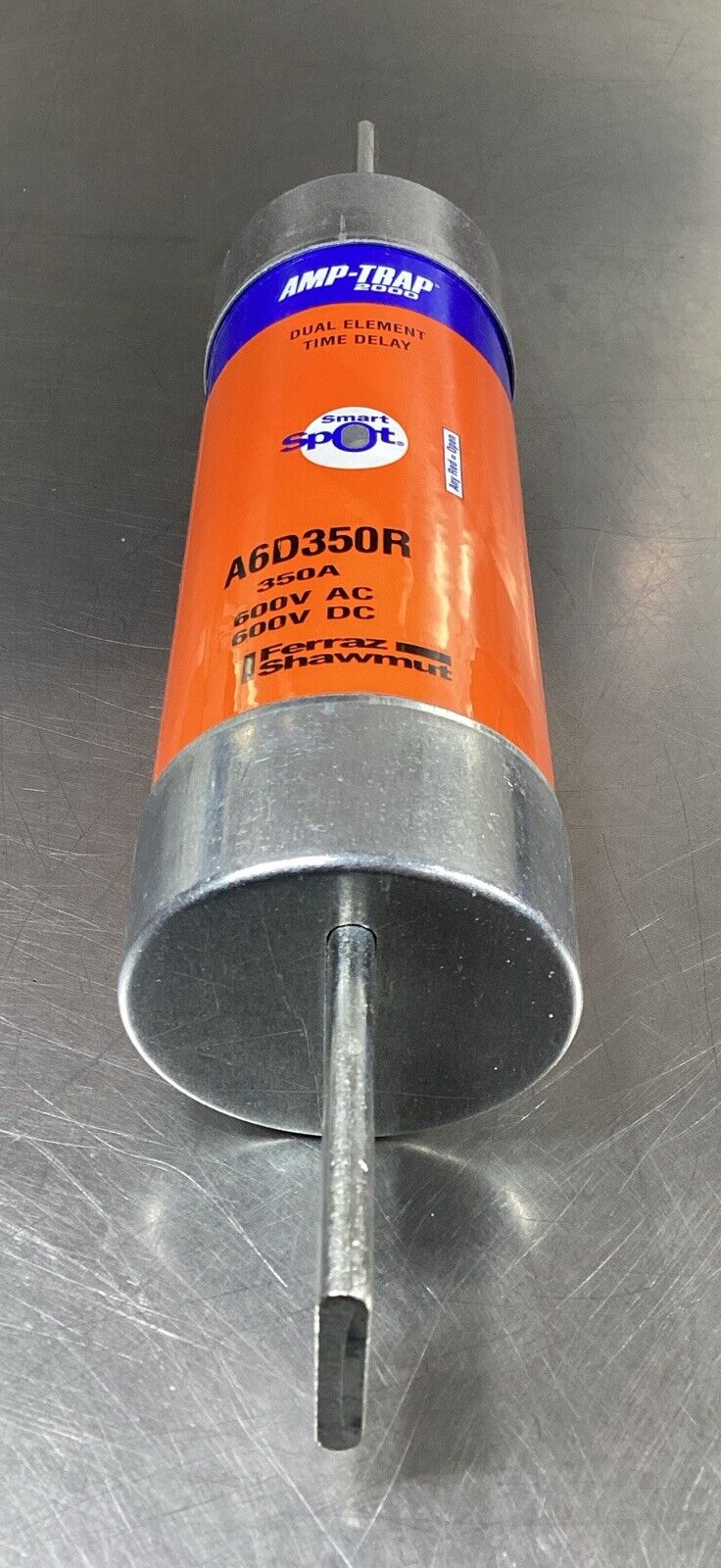 FERRAZ SHAWMUT MERSEN  A6D350R  350A 600V AMP-TRAP 2000 FUSE     4B-27