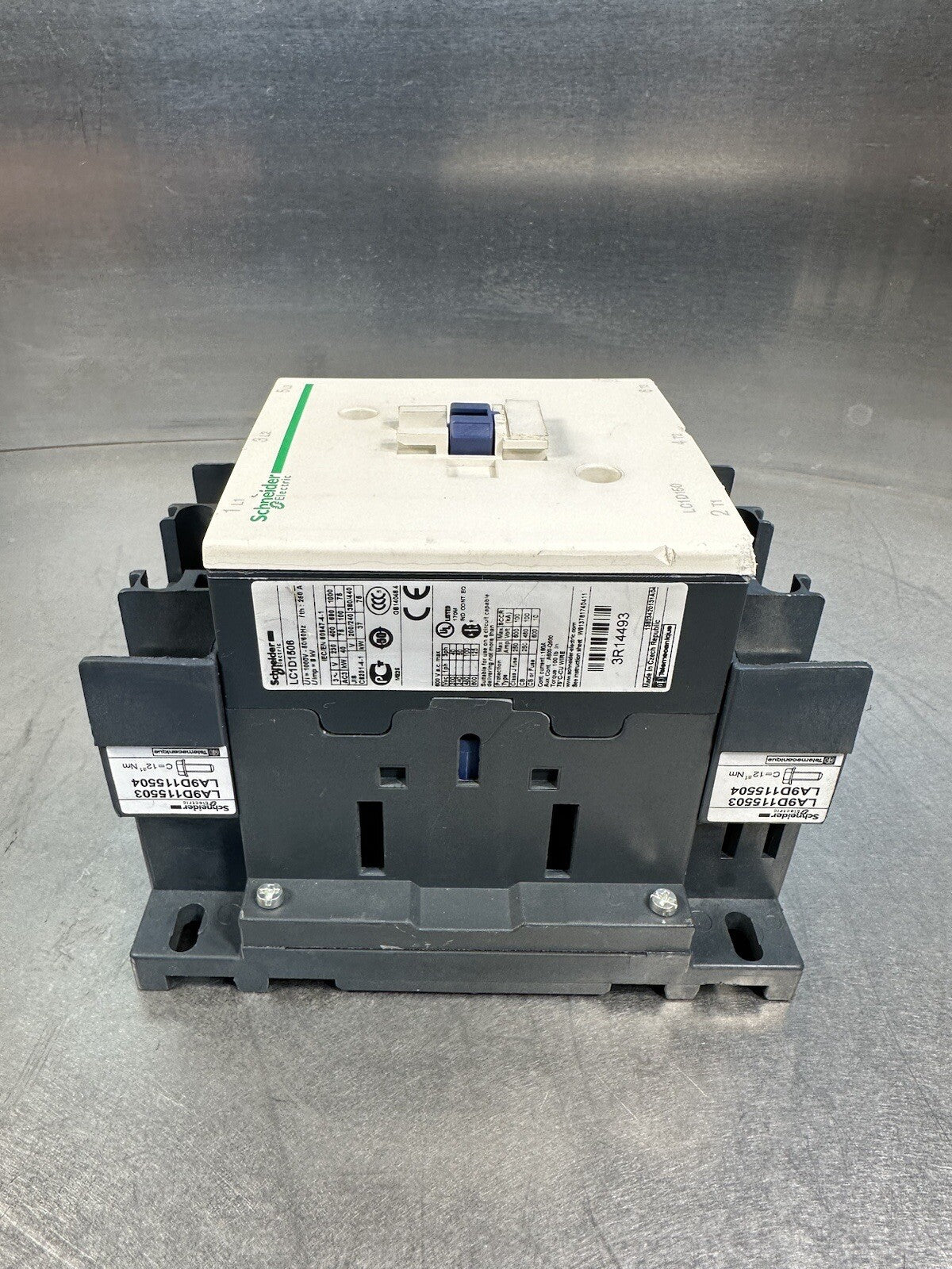 Schneider Electric LC1D1506 1000 Volt 250 Amp 24 VDC Coil Contactor (BIN-1.1.1)