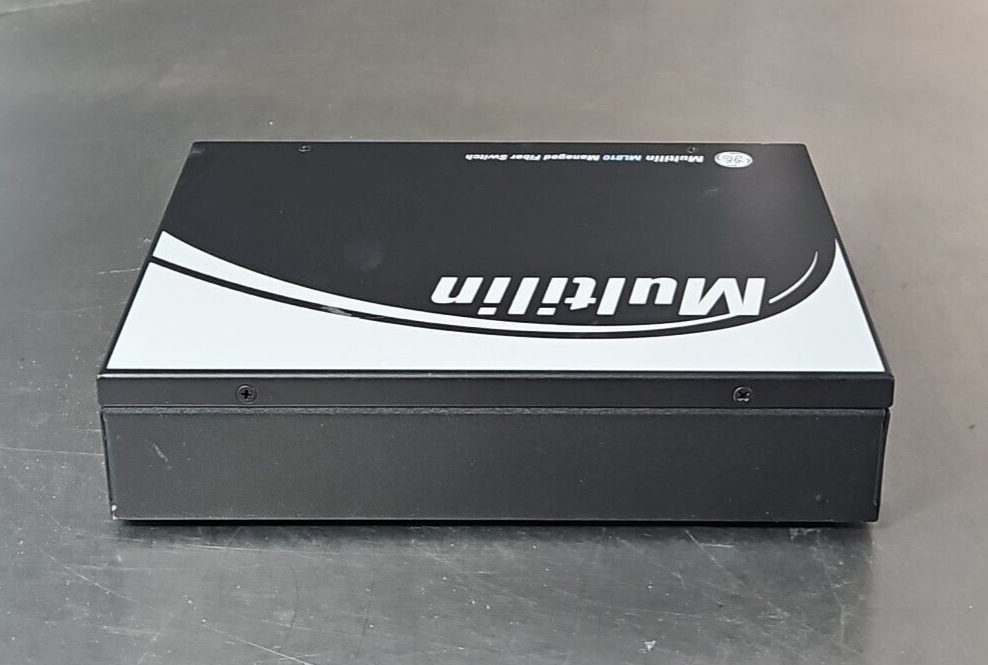 GE Multilin ML 810 Managed Switch Model ML81024VDPC1H1C8X               (BIN244)