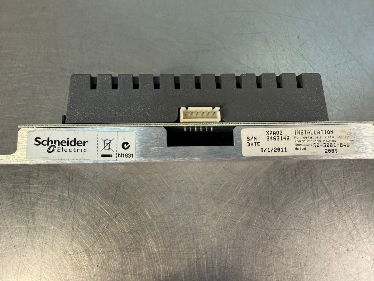 Schneider Electric XPAO2 Andover Continuum Expans Mod 24Vdc 80ma (4.1.4)