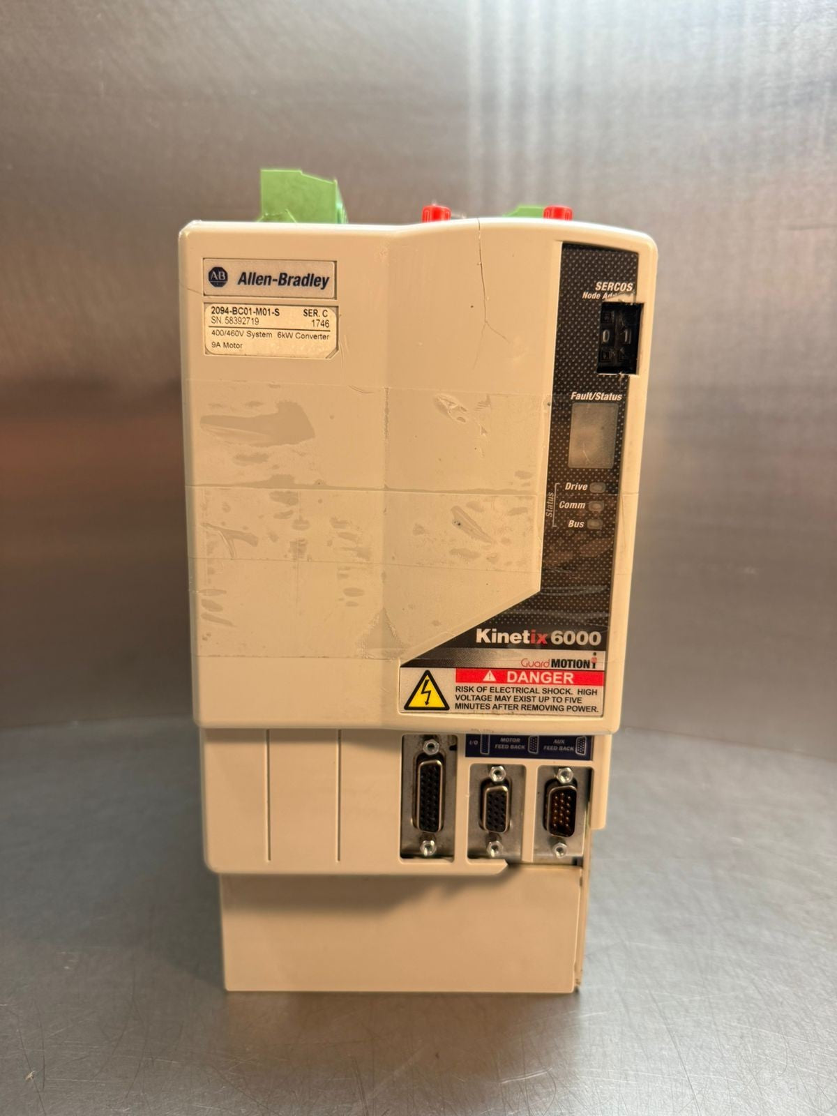 Allen-Bradley 2094-BC01-M01-S /C Kinetix 6000 Integrated Axis Mod (12.3.7)