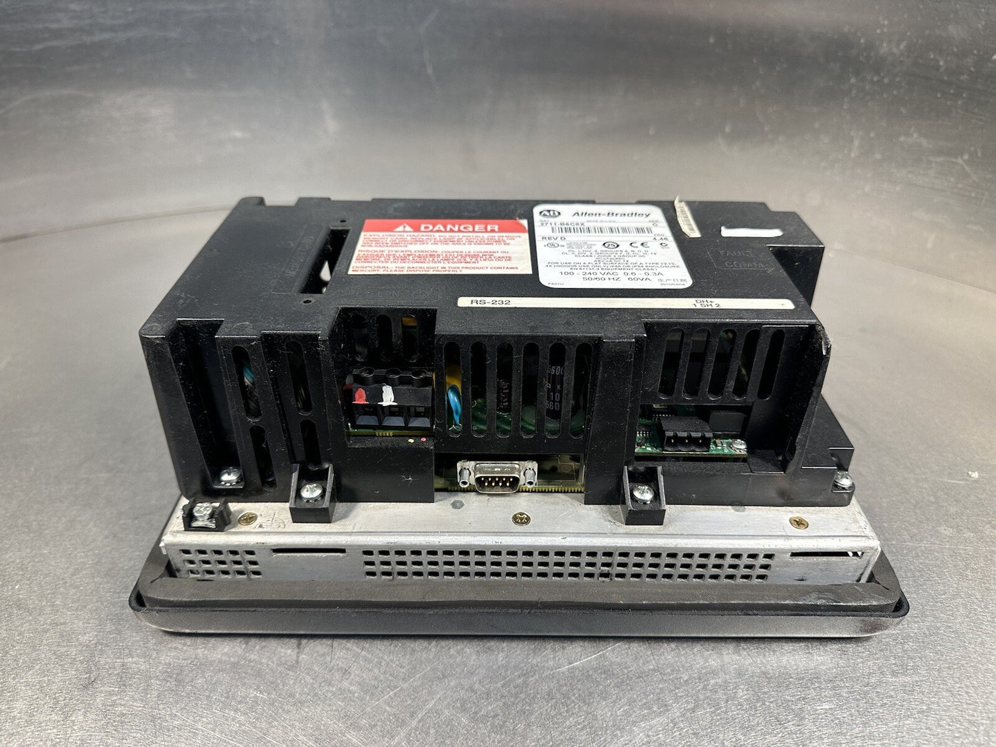 Allen-Bradley PanelView 600 - 2711-B6C8X (BIN-1.3.2)