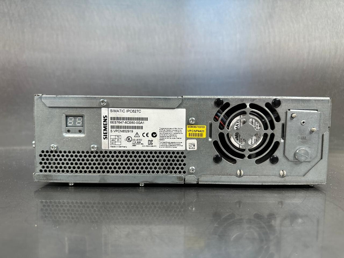 Siemens 6ES7647-6CE60-0GA1 Simatic IPC627C                               (8.4.5)