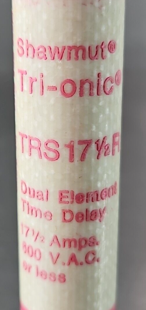 Gould Shawmut  TRS17-1/2R Tri-onic 600VAC Time Delay                     loc4E21