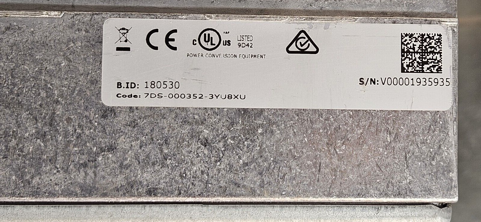 Eaton SVX001A1-4A1B1 Motor Drives/VFDs/Speed Controller                 (BIN654)