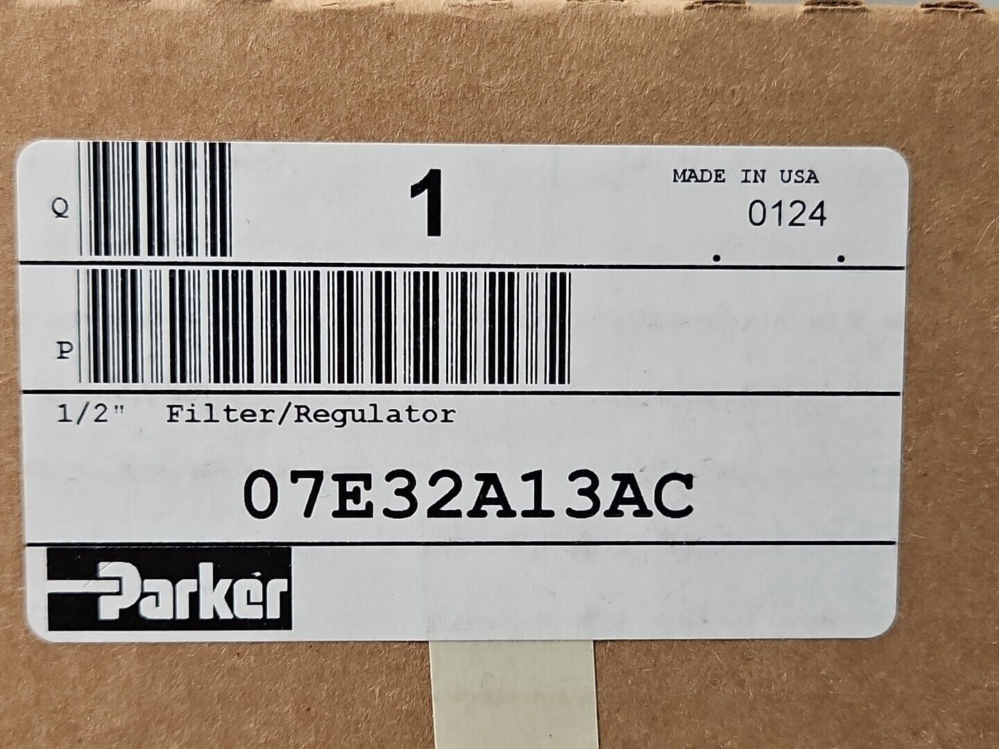 Parker 07E32A13AC Filter Regulator Gauge                                 loc5D15