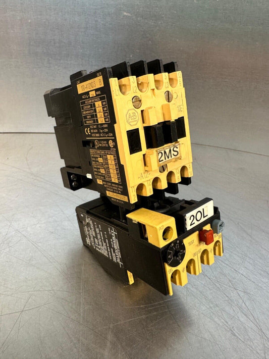 Allen Bradley 100-A12ND3 /B Comtactor  and 193-BSB 16 /B Relay (4B-31)