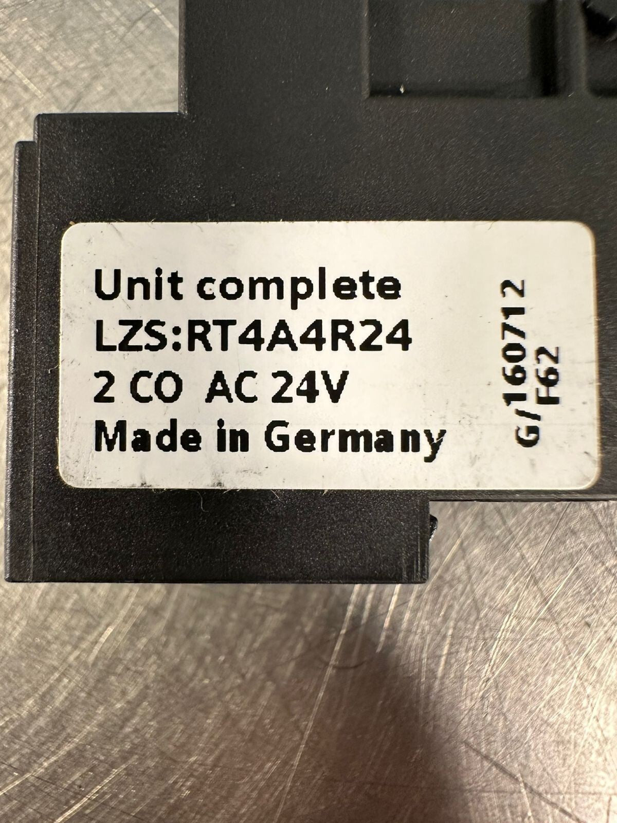 Siemens LZS:RT78725 Relay LZSRT78725                               (7.2.2)