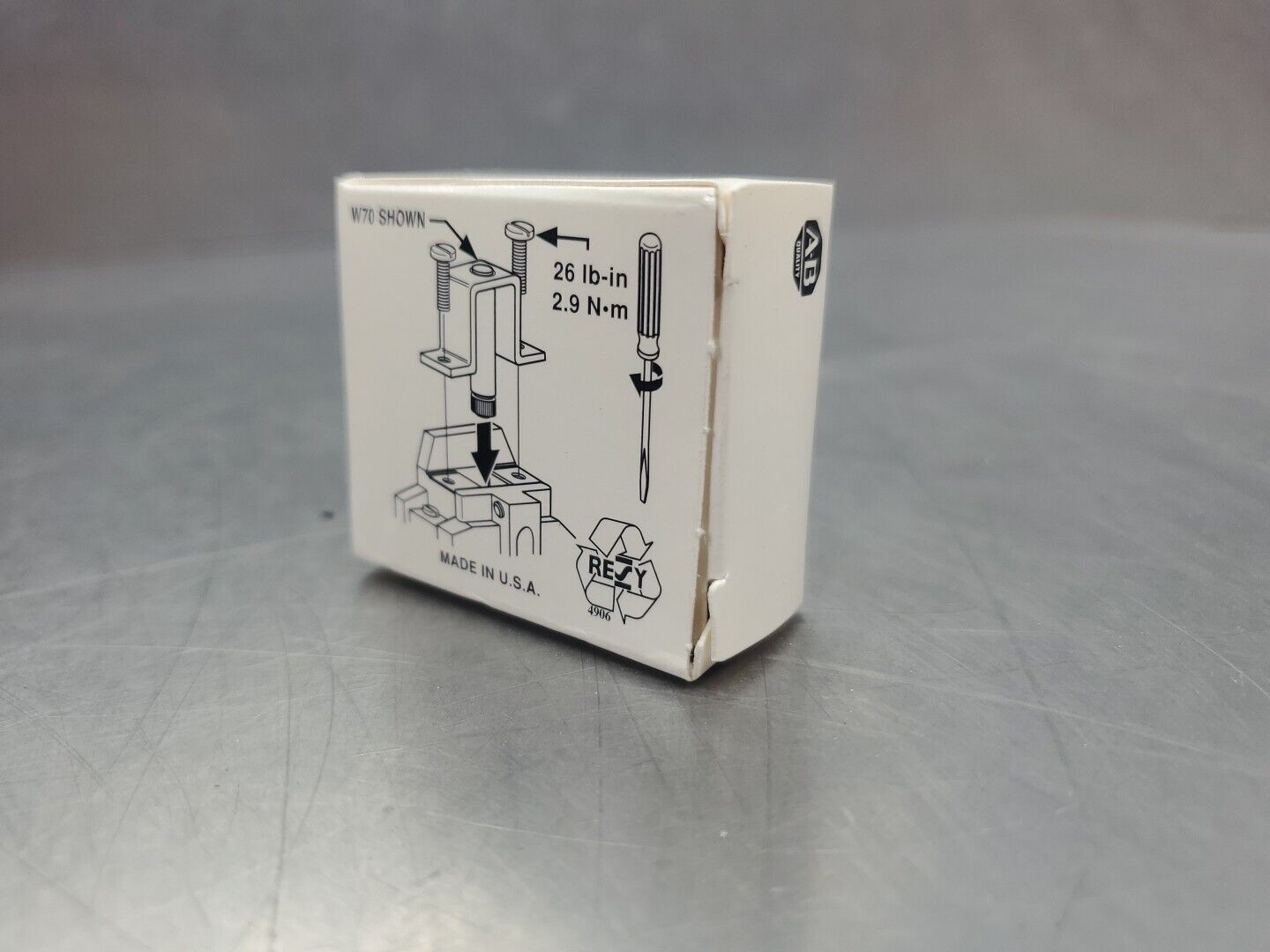 Allen-Bradley W24 Heater Overload Module.                                  4D-43