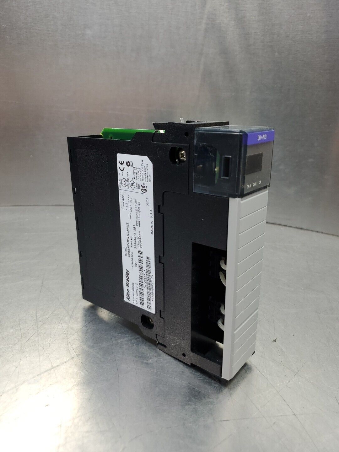 Allen Bradley 1756-DHRI0 Ser.D Controllogix DH+/RIO Comms Module. 3B-2 ...