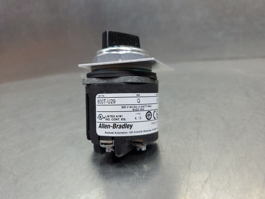 Allen Bradley 800T-U29 Ser Q 10Kohm Potentiometer                          4D-35
