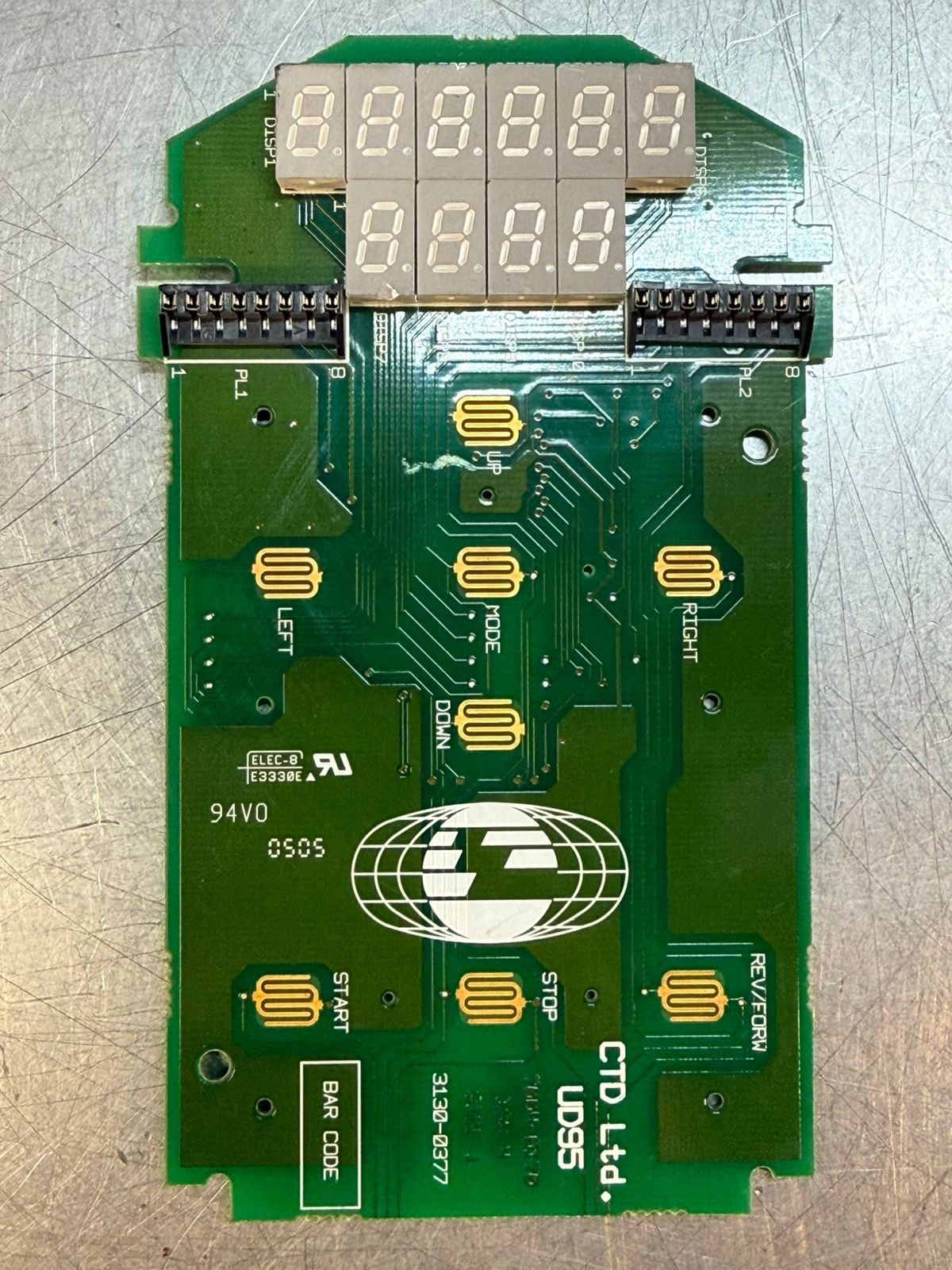 Ctd Ltda  UD95 3130-0377 Counter Card                             (1.3.4)