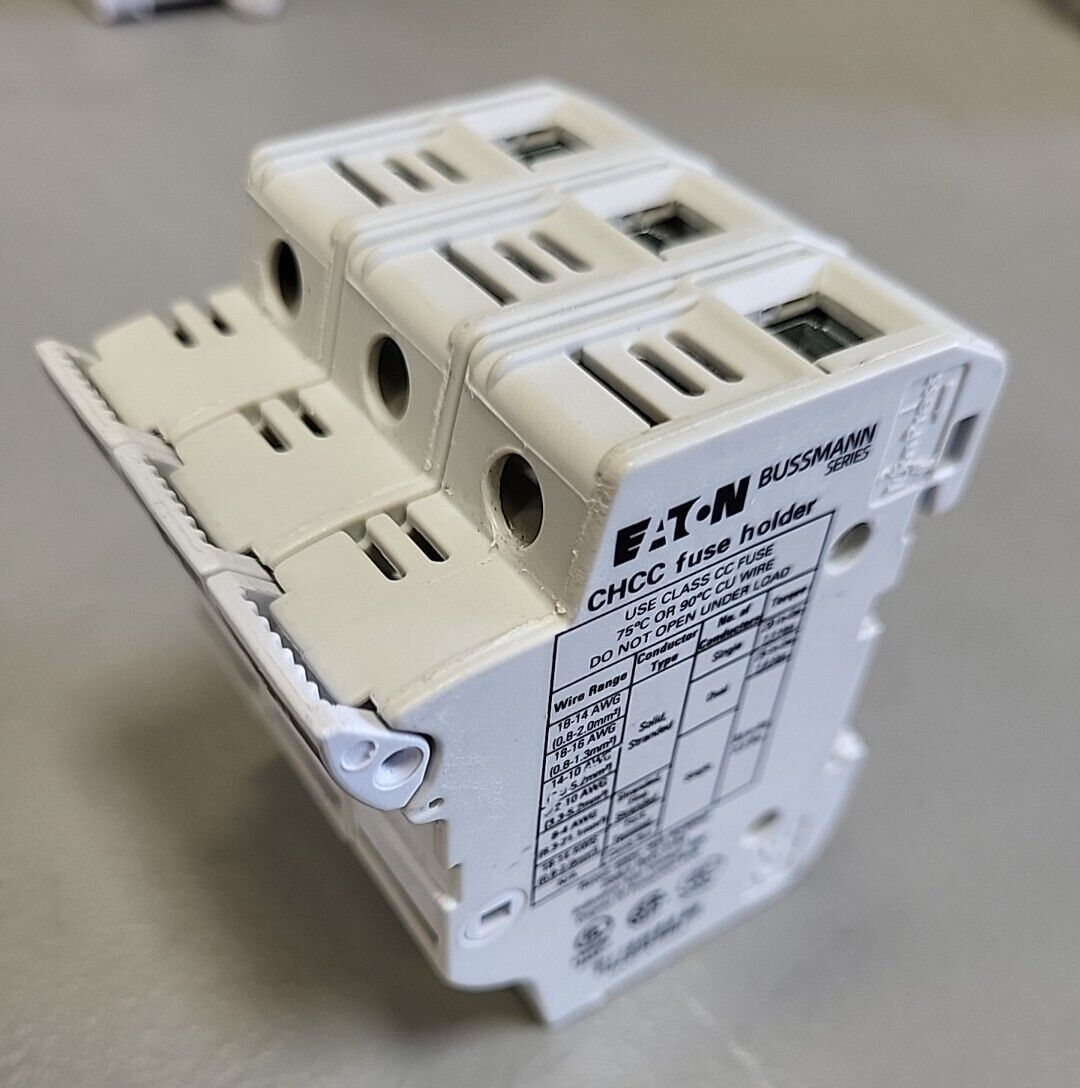EATON CHCC FUSE HOLDER 600 VOLTS 30 AMPS 3 POLE(BIN354)
