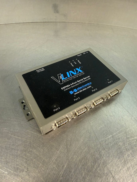 B&b Elec ESP904 4 Port V-Link Tcp Port 4000 4001 4002 4003 (9.3.5)