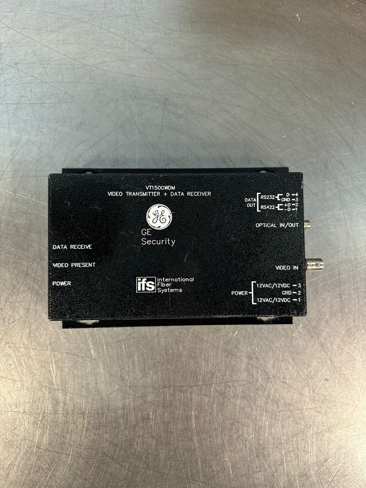 Ge VR1500WDM / Video Transmitter + Data Receiver (10.5.2)