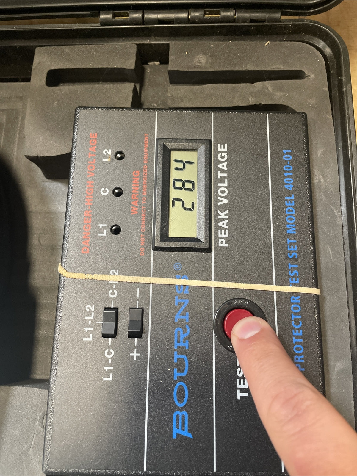 ESC MEDICAL SYSTEM MODEL B LASER HANDPIECE With Bourns 4010-01 Surge Protector