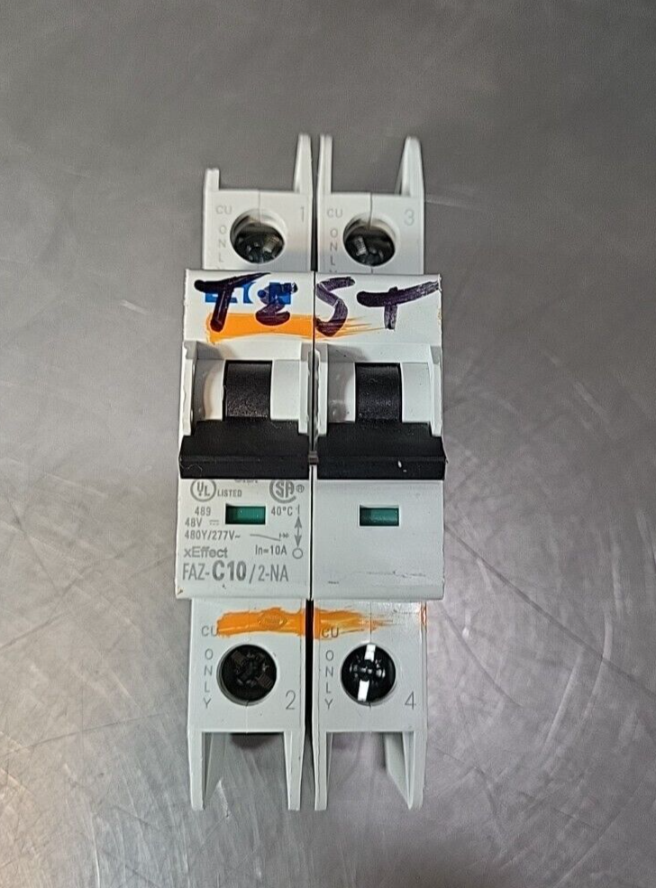Eaton FAZ-C10/2-NA Circuit Breaker 2 Pole 10A (KB)(BIN354)