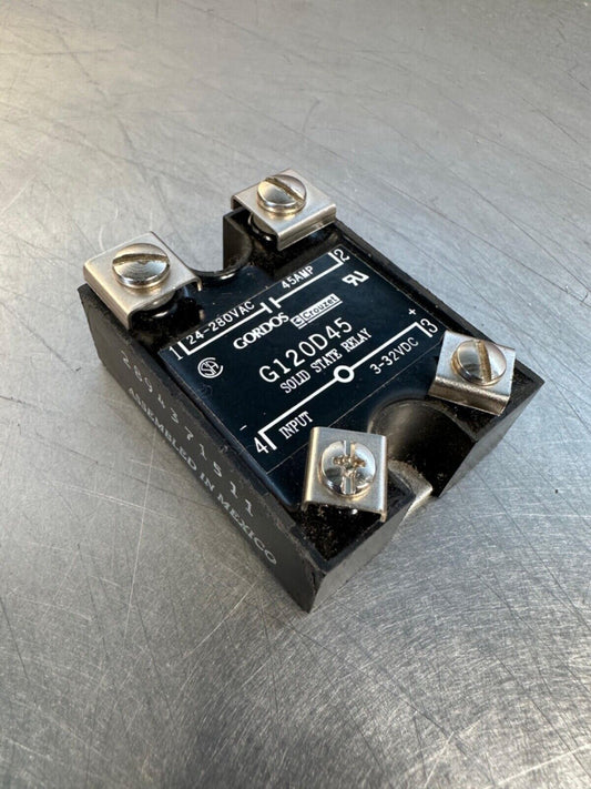 Gordos Solid State Relay  G120D45  / G120-D45 (4E-32)