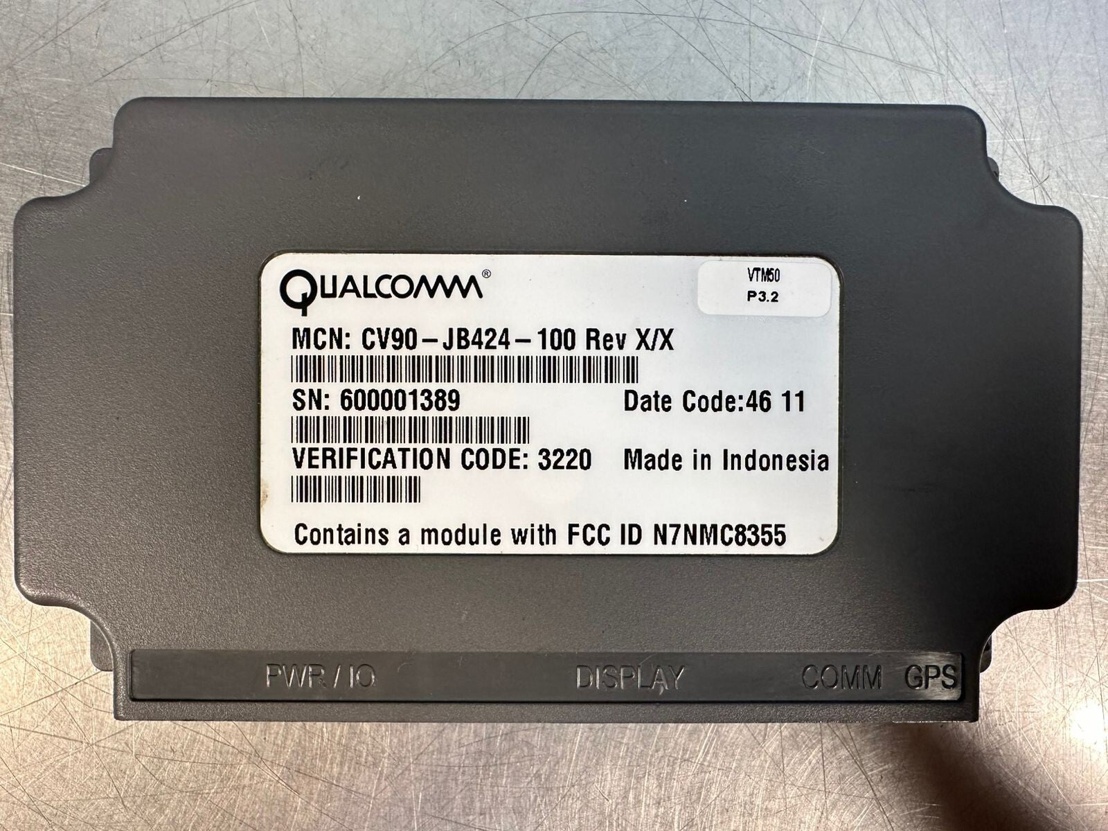 Omnitrac Qualcomm CV90-JB424-100 Rev X/X                     (4.4.3)