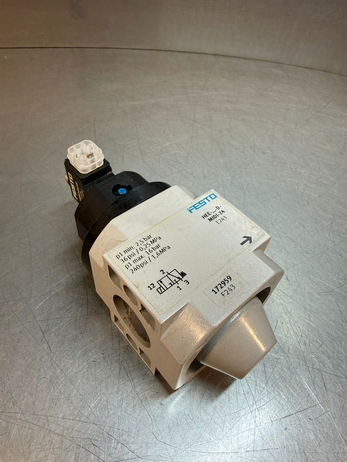 Festo HEE-D-MIDI-24 172959 Electrically-Actuated on-off Valve      (9.3.5)