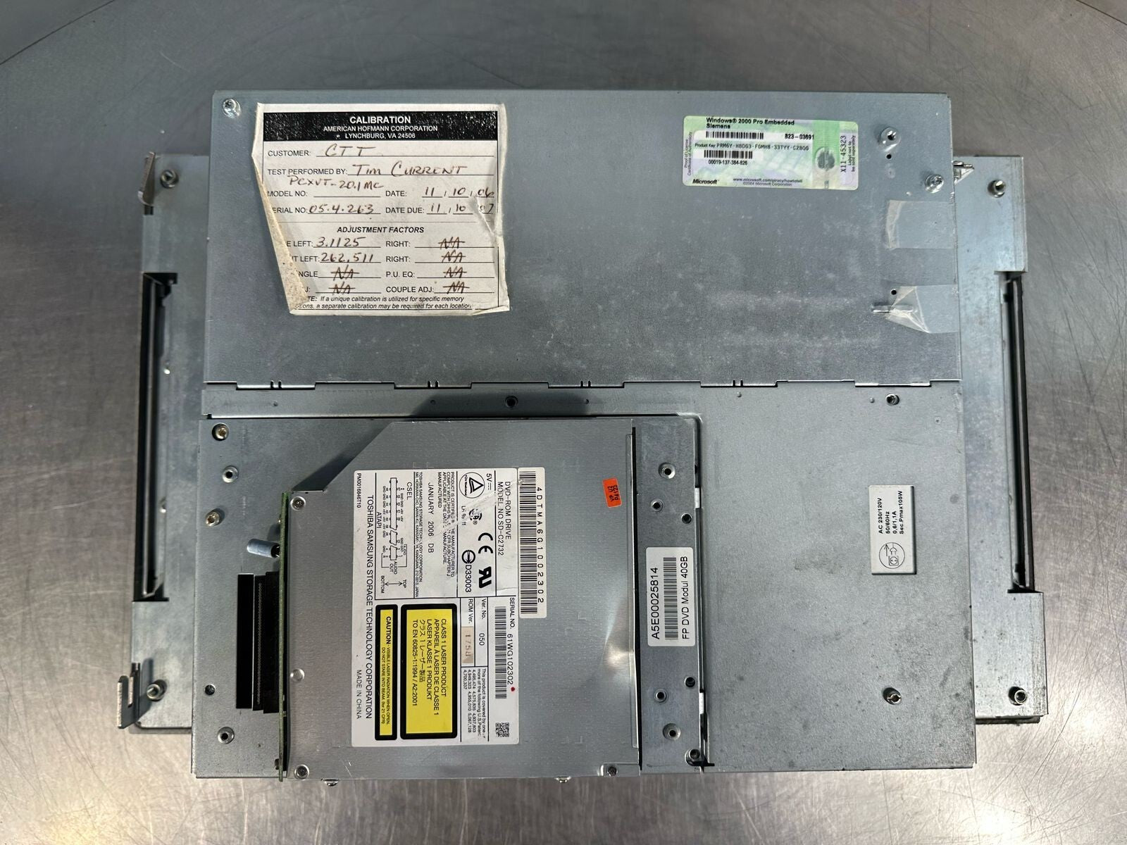 Siemens 6AV7724-1AB10-0AD0 Simatic Panel PC-670 120-230V (8.5.7)