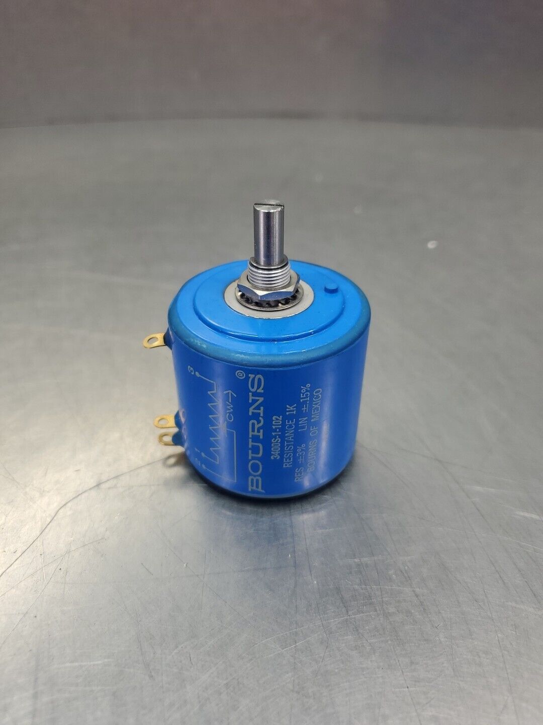 BOURNS 3400S-1-102L POTENTIOMETER, 1K OHM.                                 4E-35