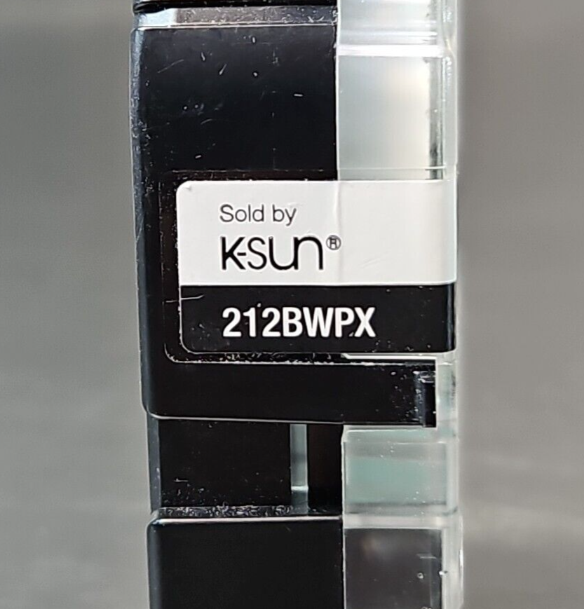 Epson 212BWPX Label Tape 1/2" K-Sun                                      loc3E36