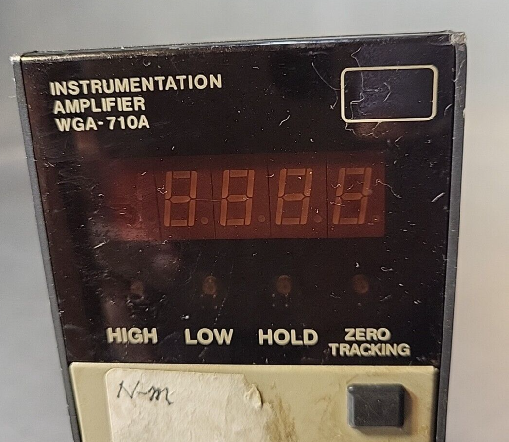 Kyowa   WGA-710A   Instrumentation   Amplifier           (BIN3.5.3)