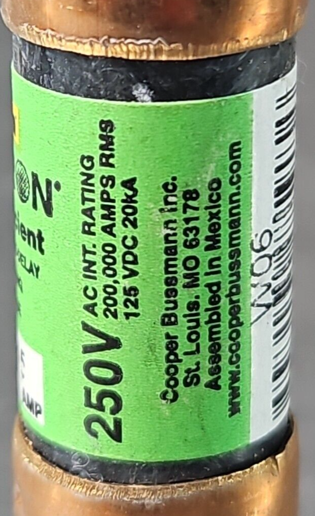 Bussmann FRN-R-15 Amp Fuses Energy Efficient                             loc4C27