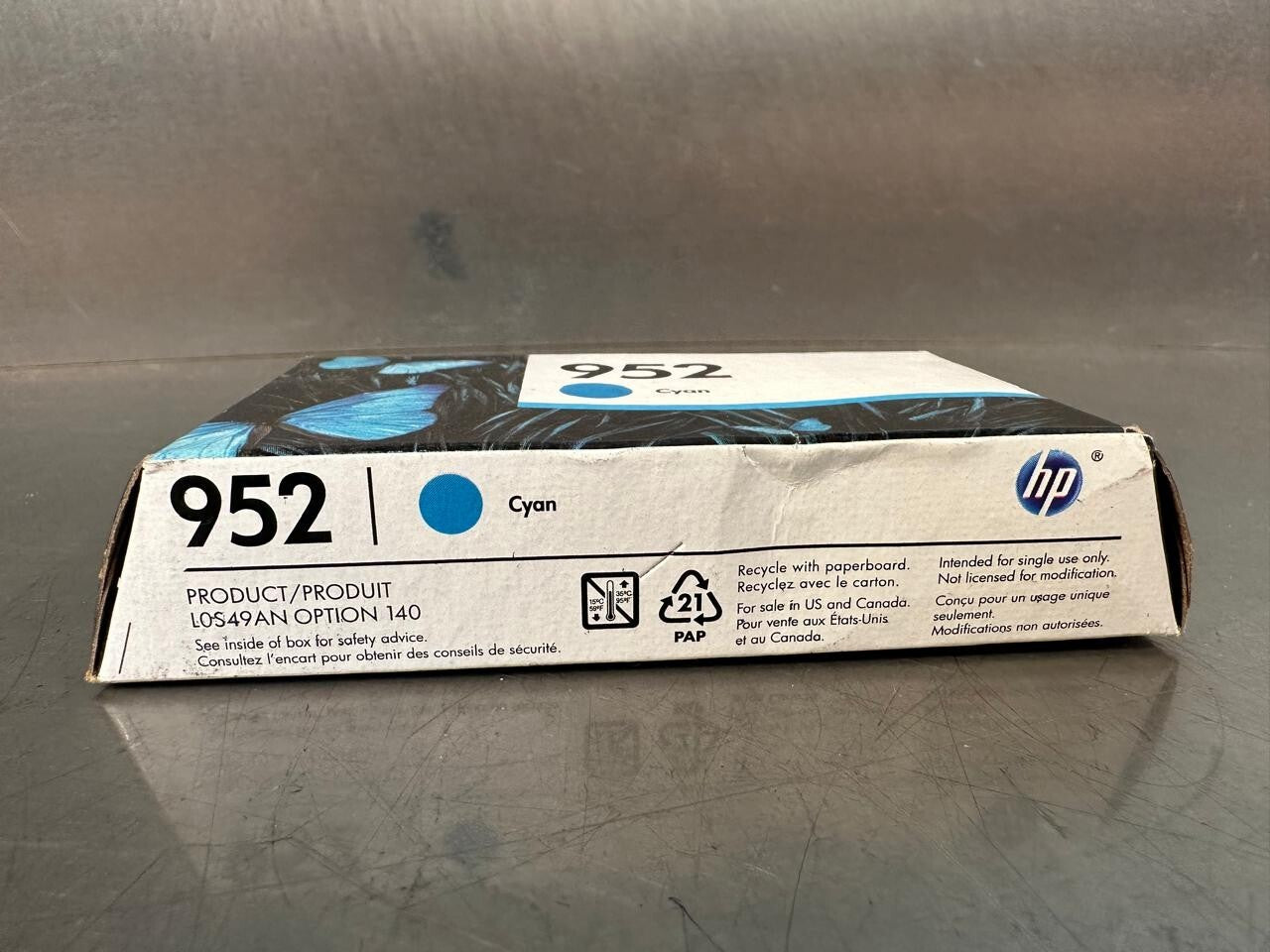 Hp 952 Cyan L0S49AN / 7720 7740 8210 8216 8710 8715... NEW  L0S49  (5.3.3)