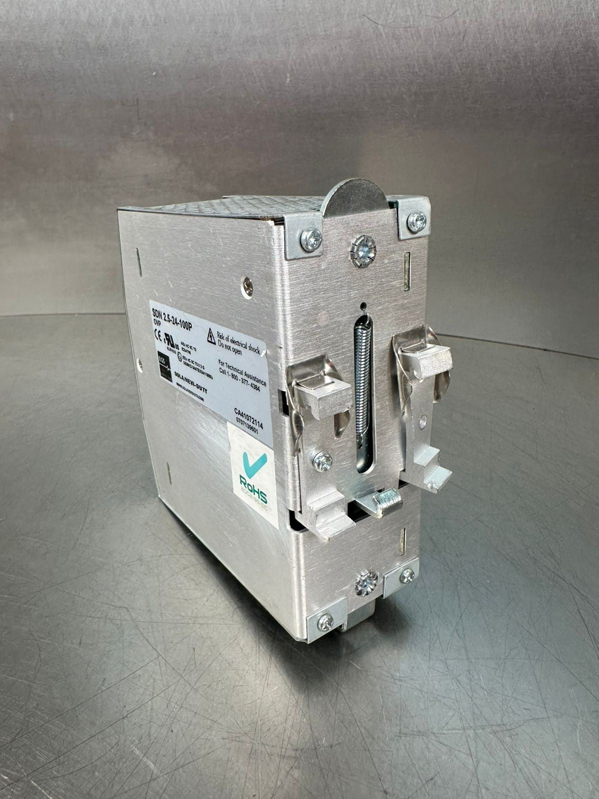 Sola SDN 2.5-24-100P Power Supply 115/230VAC 1.3-0.7 A 50/60HZ     (6.4.1)