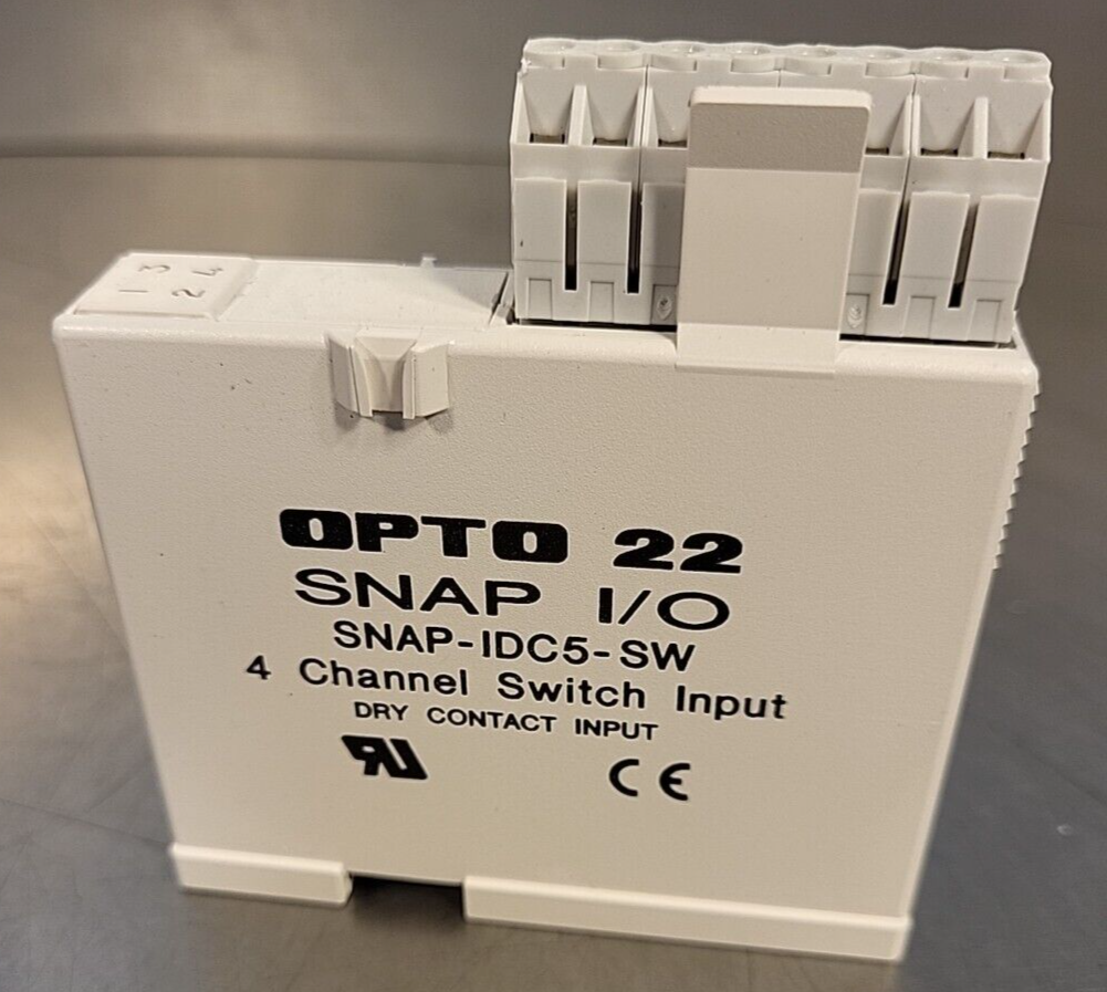 Opto 22 SNAP  I/0 IDC5-SW  4 channel Switch       (BIN 4.4.3)