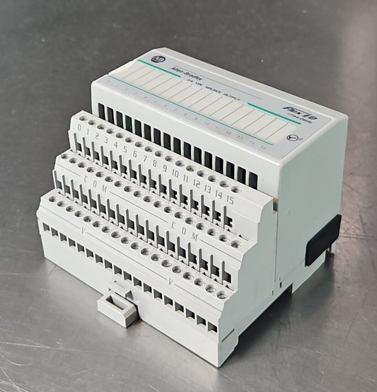 Allen Bradley 1794-OB16 24VDC Source Flex I/0 Output Module w/ T. Base  (BIN453)