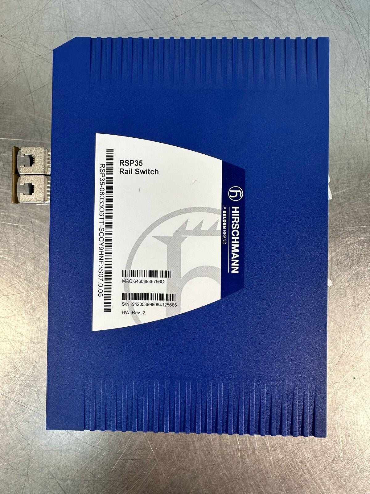 Belden Hirschmann RSP-35 Managed Rail Switch                        (7.3.5)
