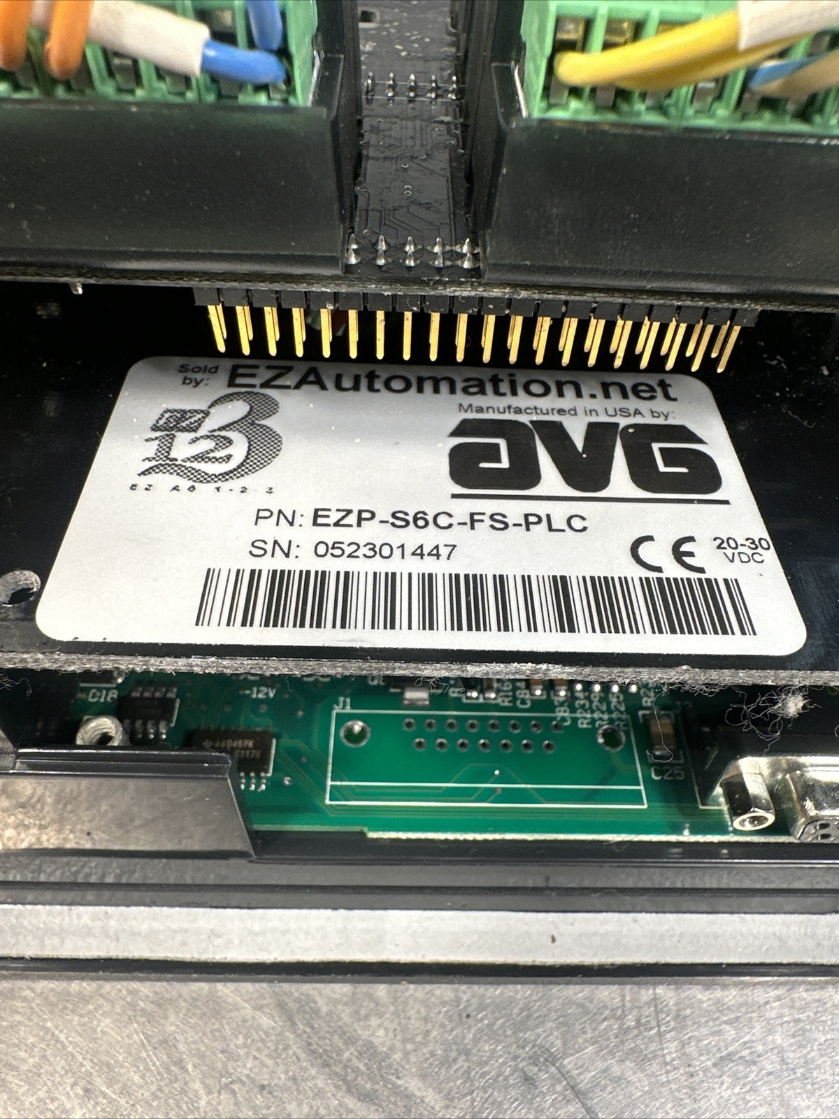 AVG AUTOMATION EZP-S6C-FS-PLC. (BIN-1.5.3)