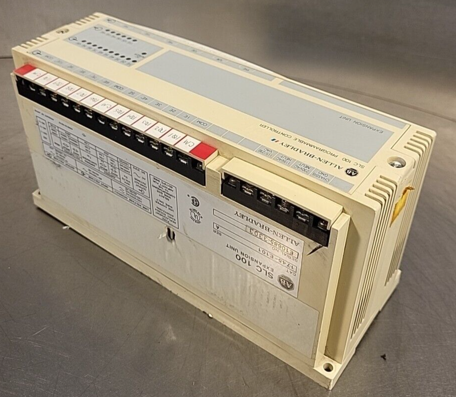 Allen Bradley SLC 100 1745 - E101 Program. Control Ser. A    (BIN 4.5.4)