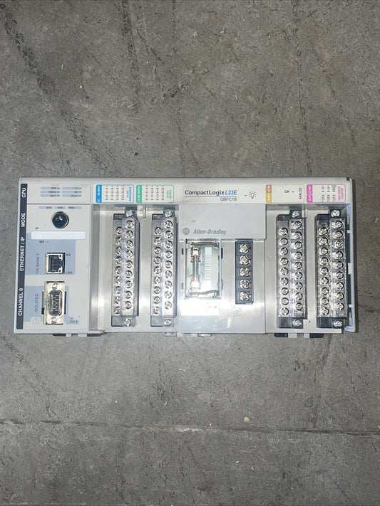 Allen Bradley 1769-L23E-QBFC1B QBFCIB ECR Com. Control.ENET 5323E @2B(BIN4.4.3)