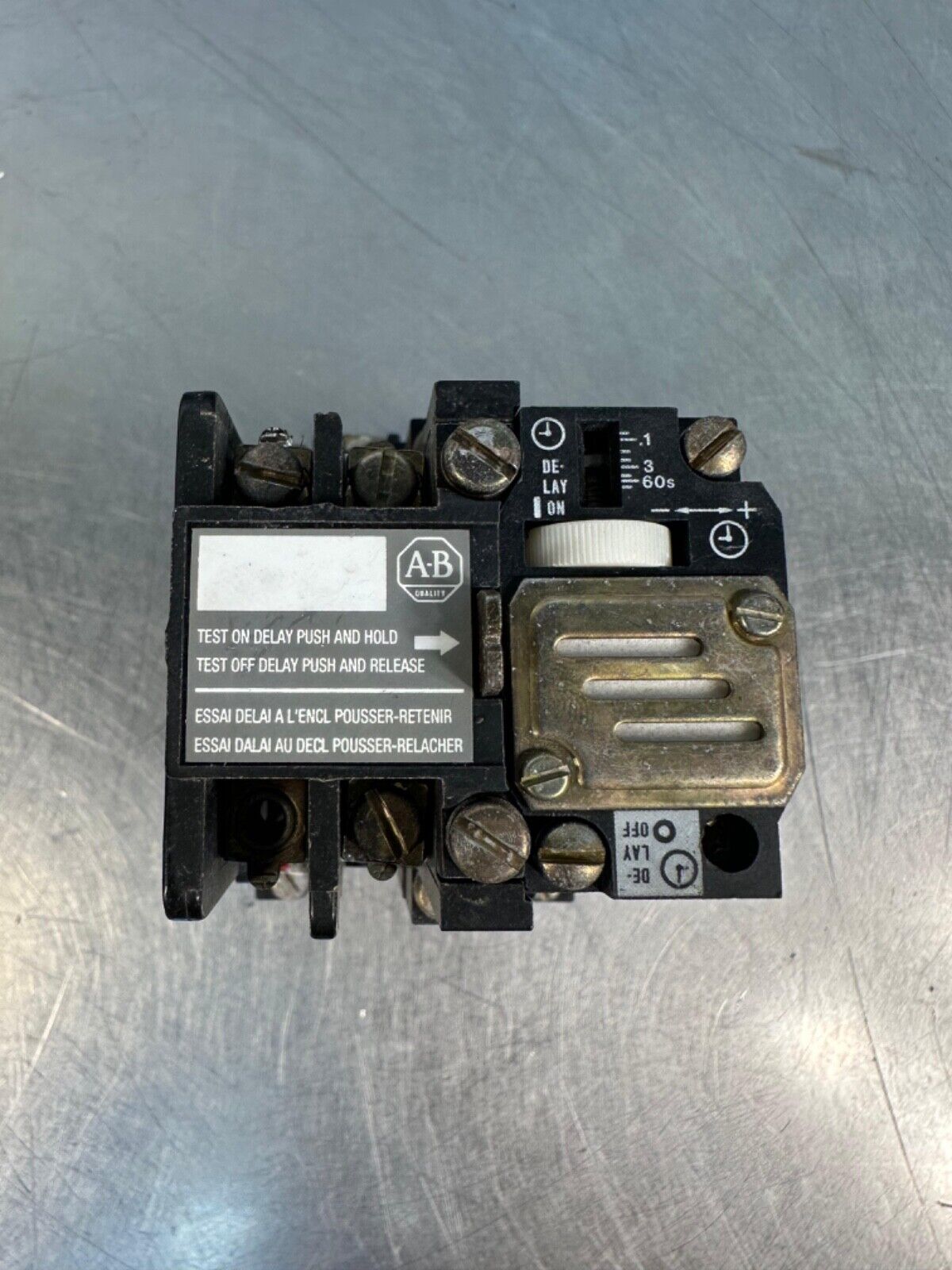 Allen Bradley 700-N600A1 Ser. C Control Relay 700N600A1 W/700-NT (4c-39)