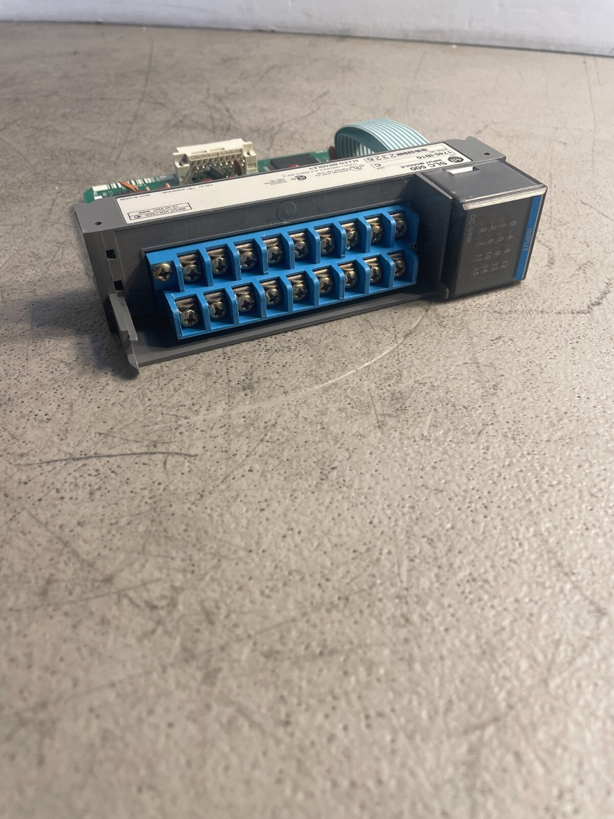 ALLEN BRADLEY SLC 500 1747-IB16 Series C Input Module For PLC Controller @1D